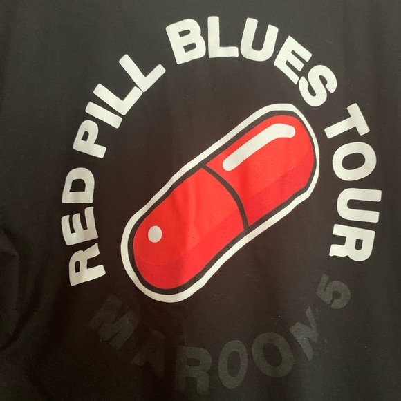 Maroon 5 Band Concert Tour T-shirt Large EUC - Picture 4 of 5